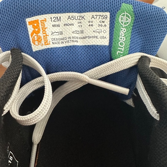 Timberland PRO Men's Overdrive Composite Safety Toe Work Shoes Size 12M - Picture 10 of 12